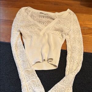 Cream Knit Sweater